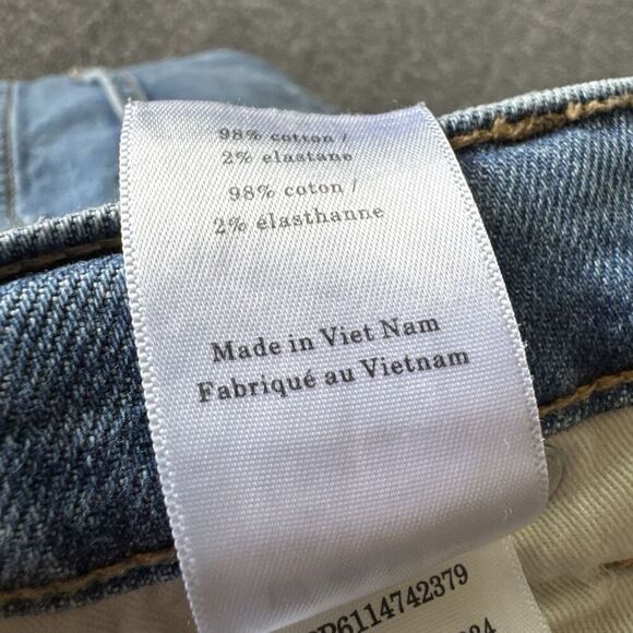 Everlane Straight Leg Jeans The Straight Fit Stretch Men's Size 34 x 32 - Picture 4 of 11